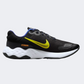 Nike Renew Ride 3 Men Running Shoes Black/Voltage  Blue