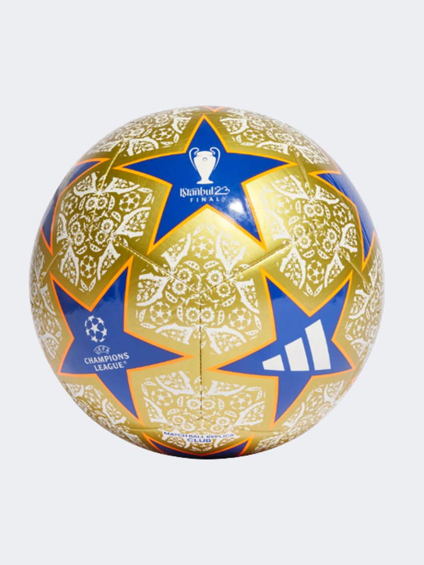 Adidas Ucl Club Istanbul Unisex Football Ball Gold/Multicolor