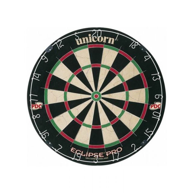 Unicorn Upl Eclipse Pro Bristle - Pdc Endorsed Unisex Dart Dartboard Black And Red 79403