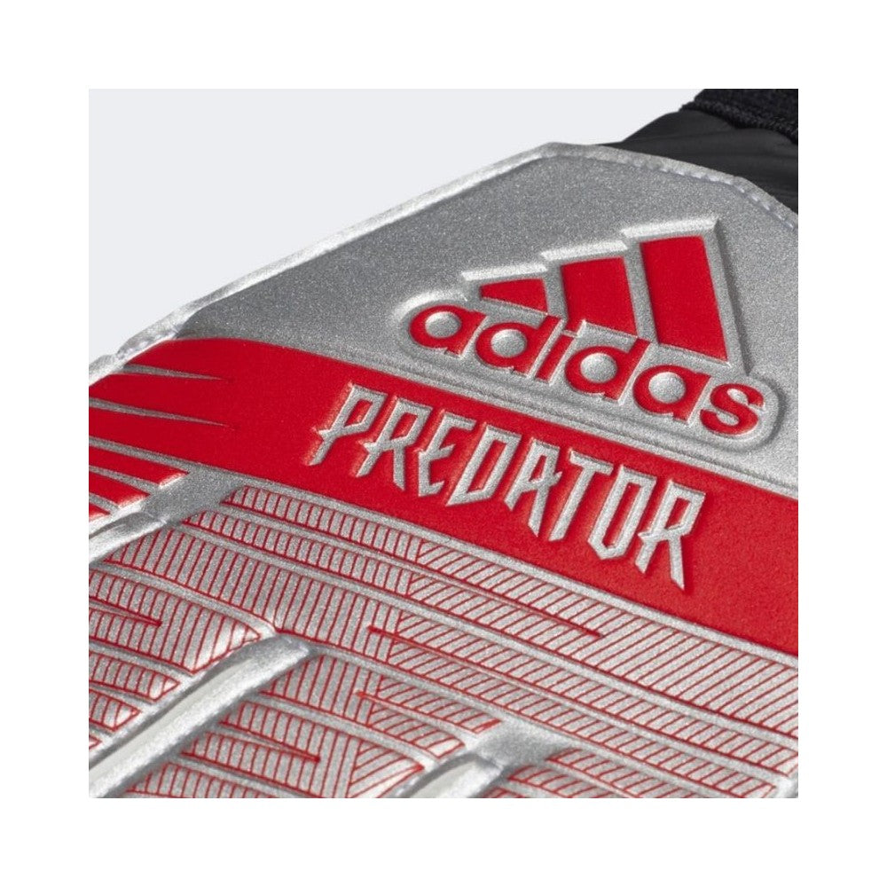 Adidas Pred Trn Unisex Football Gloves Silver Metalic