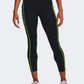 Under Armour Run Anywhere Ankle Women Running Tight Black/Lime