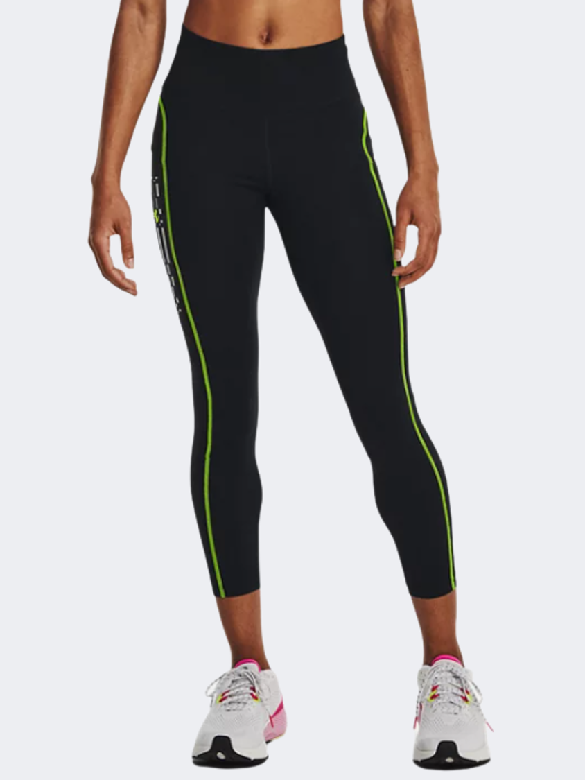 Under Armour Run Anywhere Ankle Women Running Tight Black/Lime