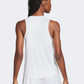 Nike One Swoosh Women Running Tank White/Black