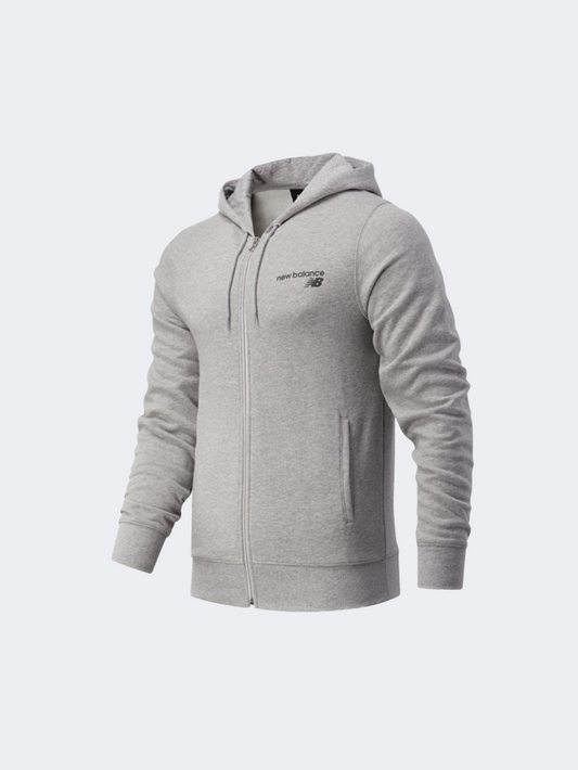 New Balance Classic Core Men Lifestyle Hoody Athletic Grey