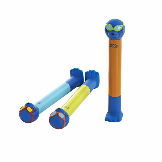 Zoggs Zoggy Dive Stick 3Pcs Stage 3 Unisex Swim Toys Multicolor