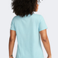 Nike Dri-Fit Swoosh Women Training T-Shirt Light Blue