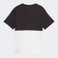 Puma Power Colorblock Boys Lifestyle T-Shirt Black