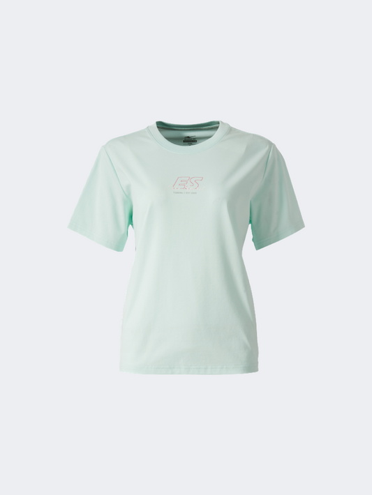 Erke Sports Women Lifestyle T-Shirt Light Green