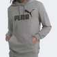 Puma Essentials Big Logo Men Lifestyle Hoody Grey Heather