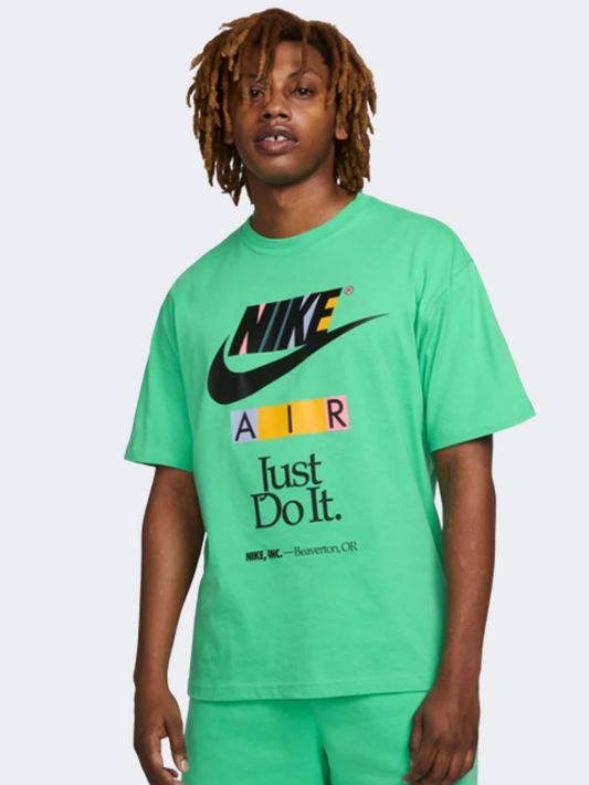 Nike Sportswear Max90 Men Lifestyle T-Shirt Green