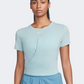 Nike Dri-Fit One Luxe Women Training T-Shirt Light Blue