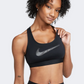 Nike Df Swoosh Women Training Training Bra Black/Cool Grey
