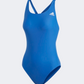Adidas Athly V Solid Women Swim Monokini Blue