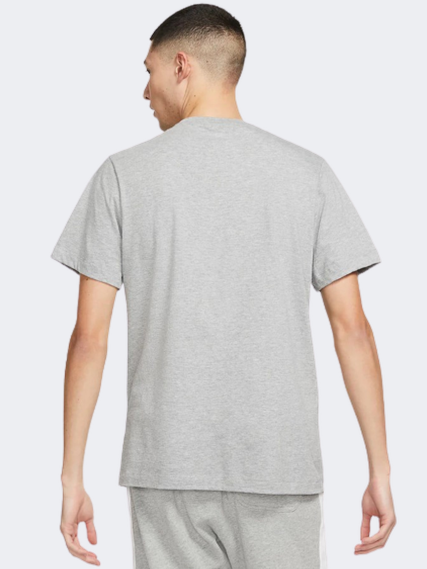 Nike Swoosh Men Lifestyle T-Shirt Grey/White