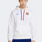 Nike Fc Barcelona Club Men Football Hoody White/Blue/Red