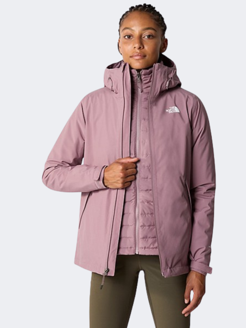 The North Face Carto Triclimate Women Hiking Jacket Fawn Grey