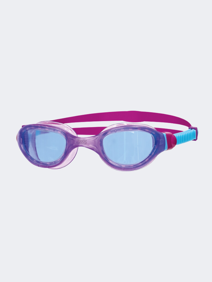 Zoggs Phantom 2.0 Kids Swim Goggles Blue/Purple