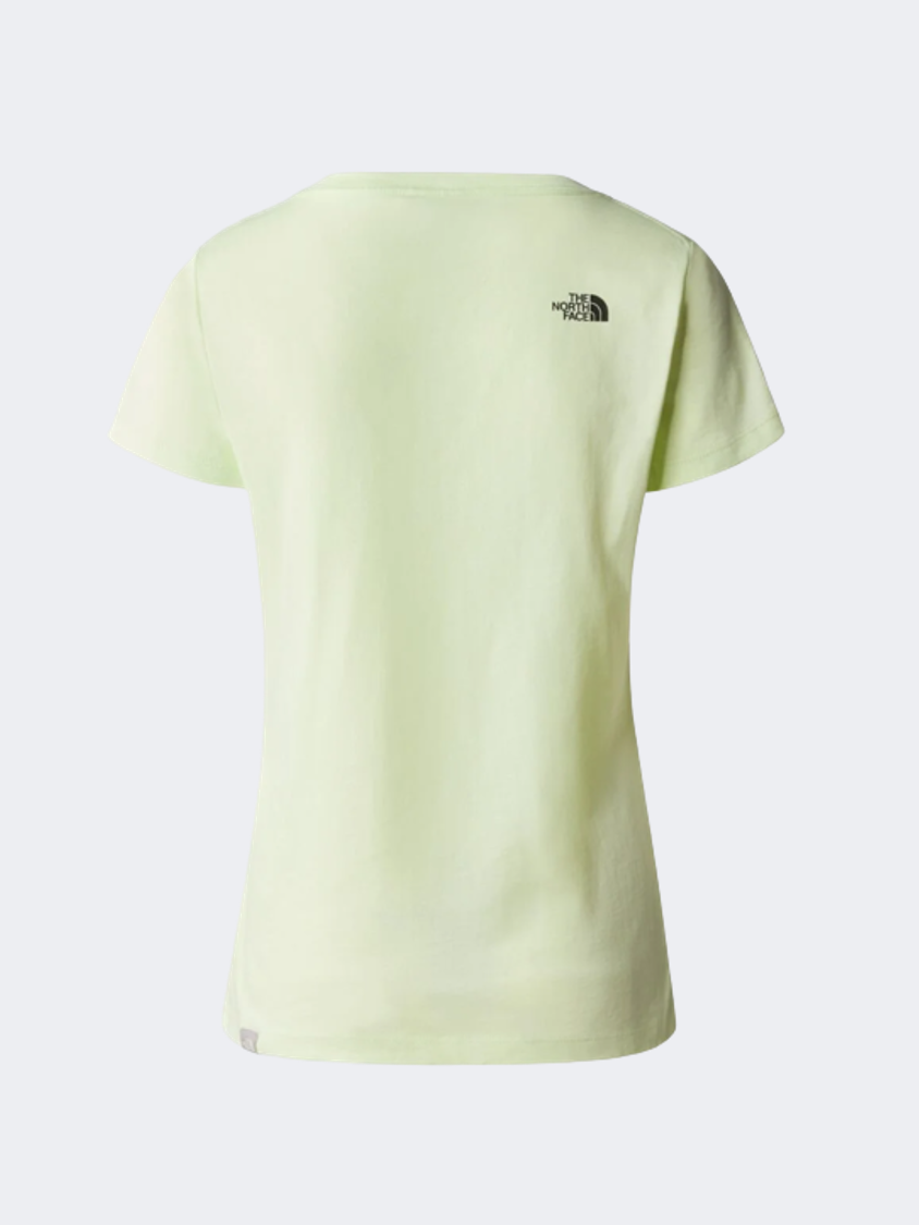 The North Face Nse Women Lifestyle T-Shirt Lime Cream