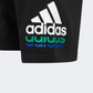 Adidas Badge Of Sport Logo Boys Sportswear Short Black