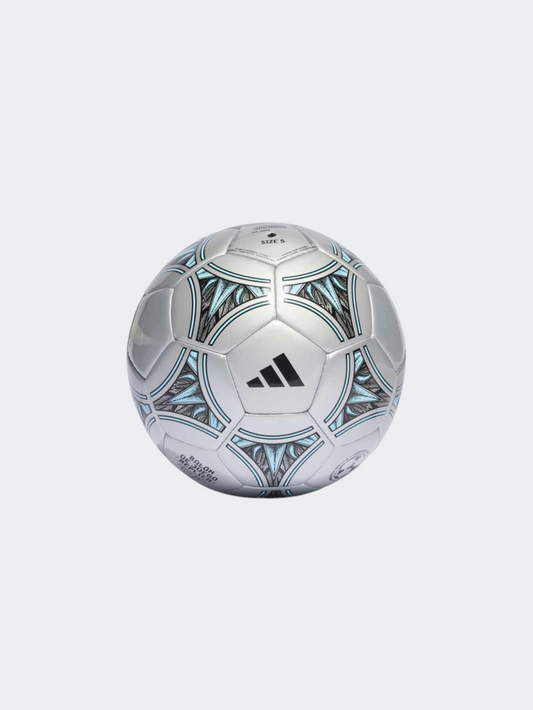 Adidas Messi Clb Unisex Football Ball Silver/Blue/Black