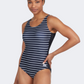 Zoggs Yarra Scoopback Women Swim Monokini Black/White/Navy