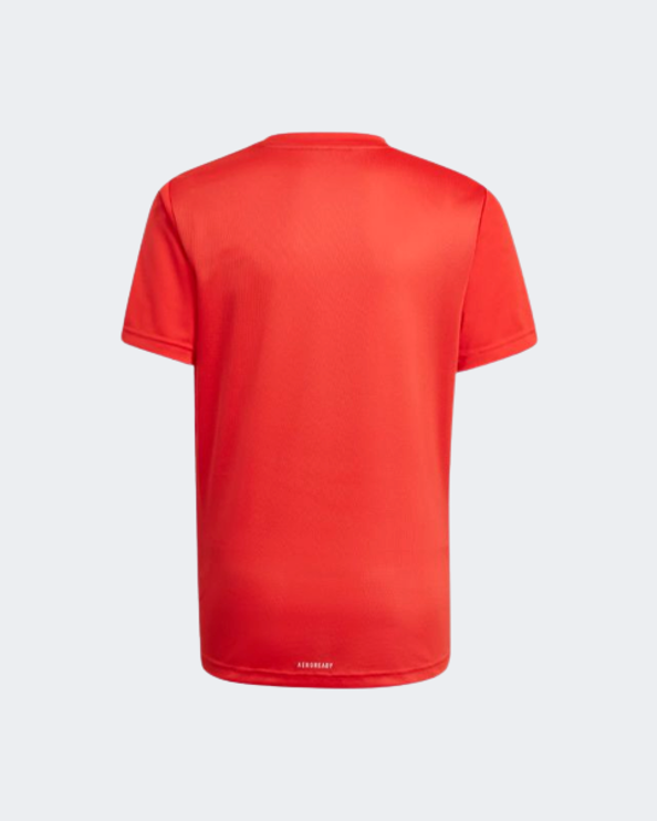 Adidas Designed To Move Kids-Boys Training T-Shirt Red / White