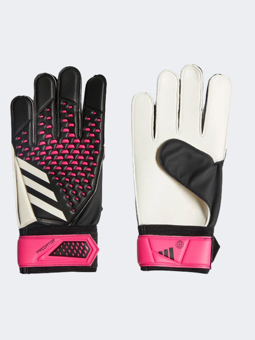 Adidas Predator Unisex Football Gloves Black/White/Pink