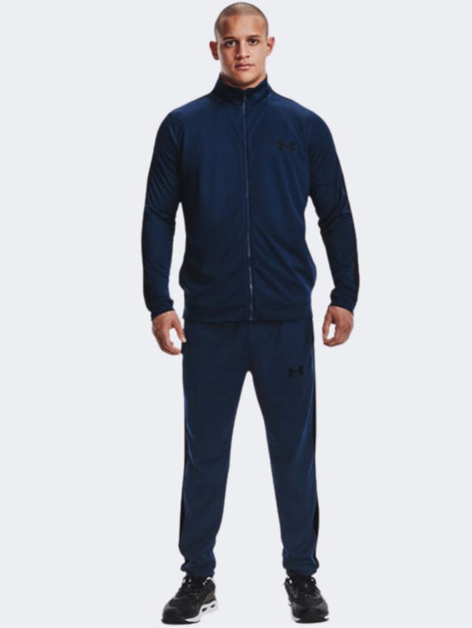 1357139-408 Ua Knit Track Suit Academy Black