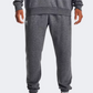 Under Armour Essential  Men Lifestyle Pant Grey Heather/White