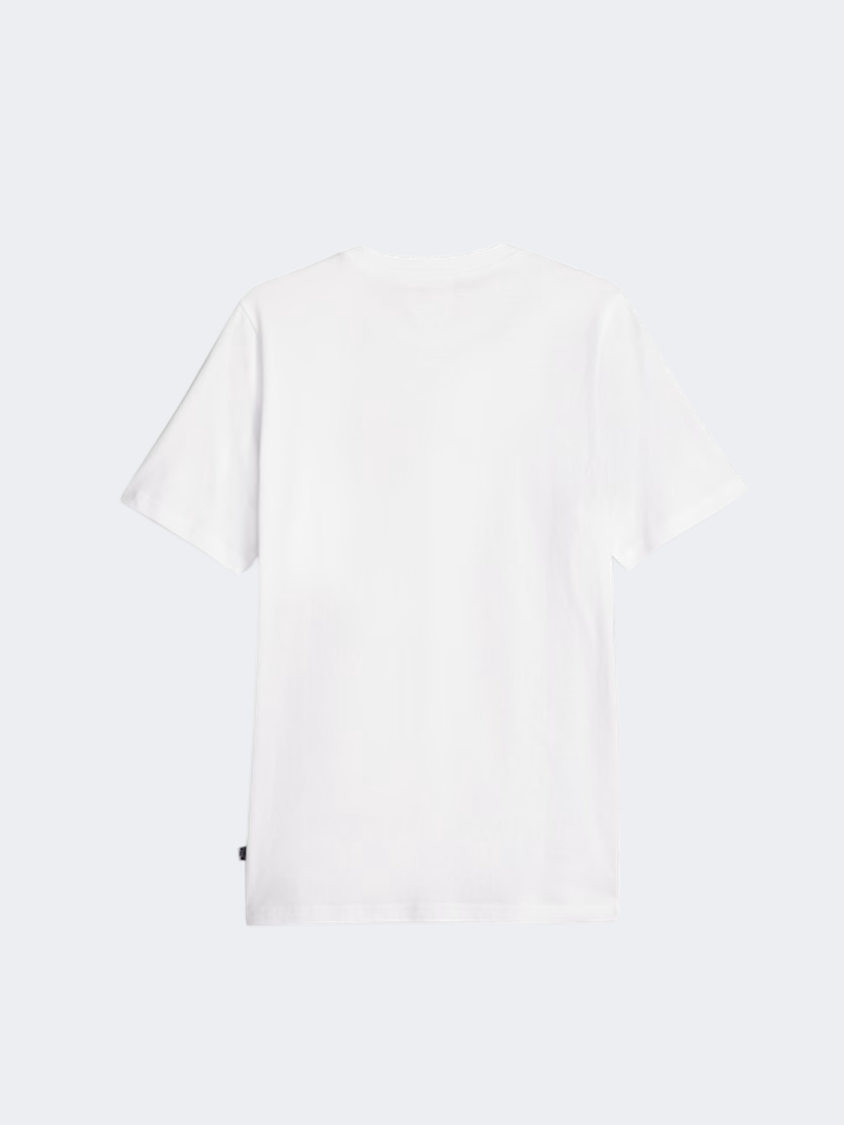 Puma Graphics Wording Men Lifestyle T-Shirt White
