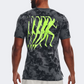 Under Armour Run Anywhere  Men Running T-Shirt Pitch Gray / Lime Surge
