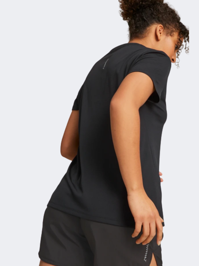 Puma Favorite Ss Women Running T-Shirt Black