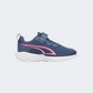 Puma All Day Active Acps Ps-Girls Lifestyle Shoes Ink Blue/Strawberry