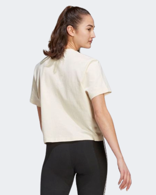 Adidas X Zoe Saldana Graphic Women Lifestyle T-Shirt Wonder White Hb1516