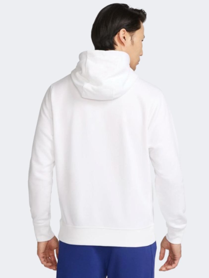 Nike Fc Barcelona Club Men Football Hoody White/Blue/Red