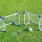 Outdoor Play Junior Sooccer Goal Set Unisex Outdoor White/Blue Jc-8219A