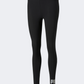 Puma Essentials+ Metallic Women Lifestyle Tight Black/Silver
