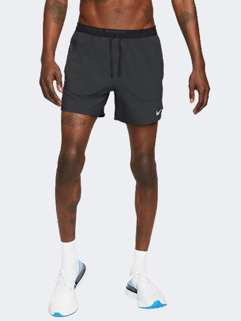 Nike Dri-Fit Stride 13Cm Men Running Short Black Dm4755-010