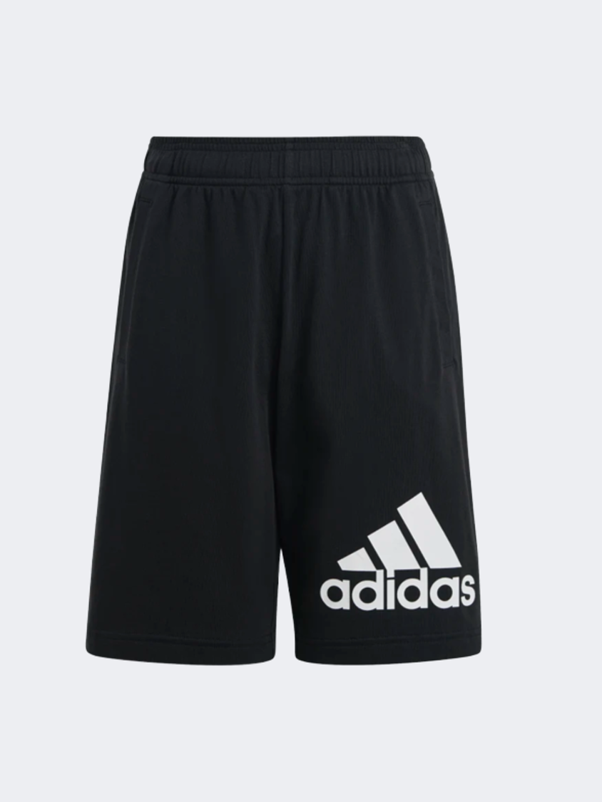 Adidas Essentials Big Logo Kids-Unisex Sportswear Short Black/White