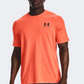 Under Armour Sportstyle Left Chest Men Training T-Shirt Orange