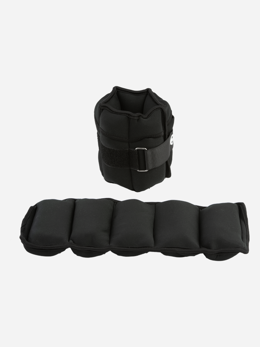 Irm-Fitness Wrist Weight 2Kgx2Pcs Adjustable Black