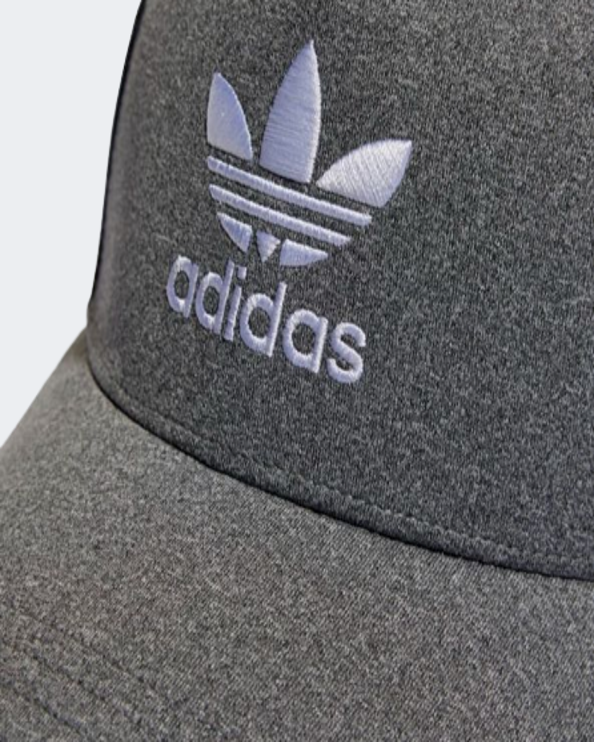 Adidas Classic Curved Foam Trucker Unisex Original Cap Grey/Black Hm1698