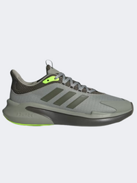 Adidas Alphaedge+ Men Sportswear Shoes Silver/Olive/Lemon