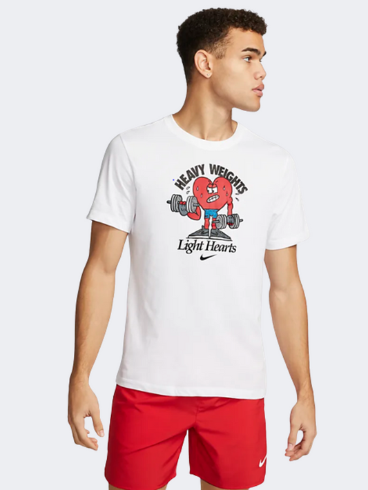 Nike Dri-Fit Men Training T-Shirt White