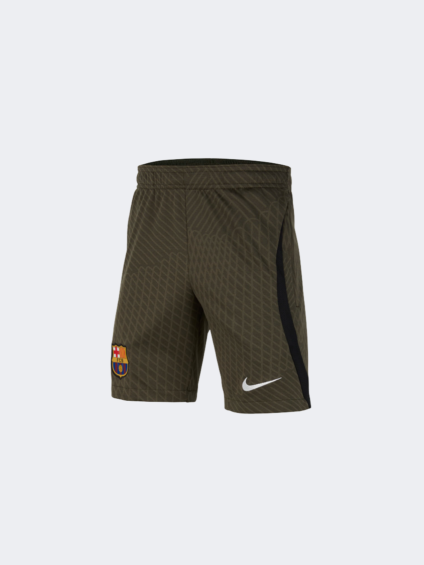 Nike Fc Barcelona Strike Boys Football Short Sequoia/Black/White