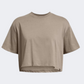 Under Armour Essential Boxy Women Lifestyle T-Shirt Taupe Dusk