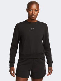 سويت شيرت تدريب نسائي Nike One باللون الأسود/أبيض