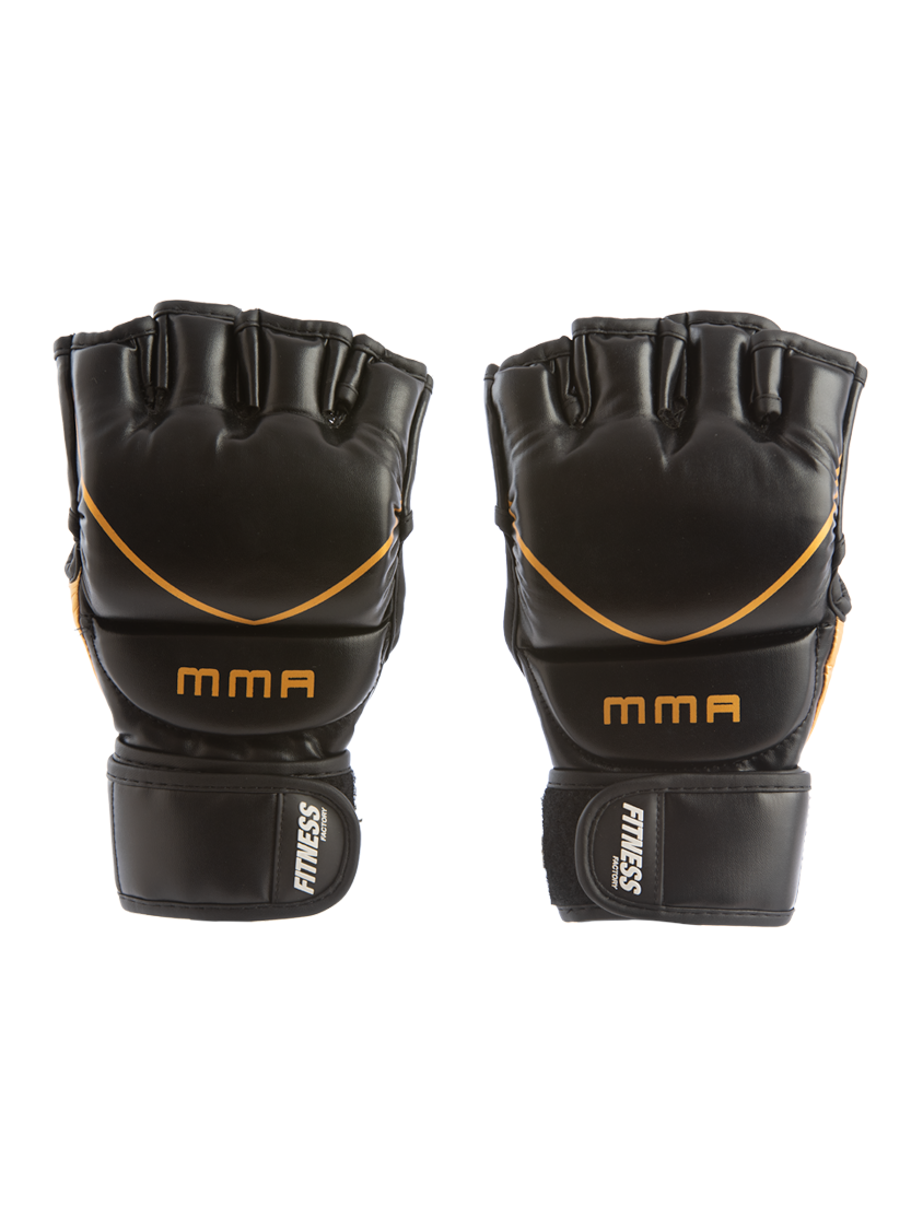 Fitness Factory MMA Gloves Black/Gold