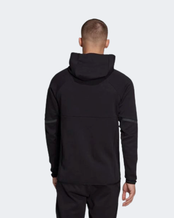 Adidas Designed For Gameday Full-Zip Men Sportswear Hoody Black He5030