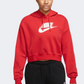 Nike Club  Women Lifestyle Hoody Red/White